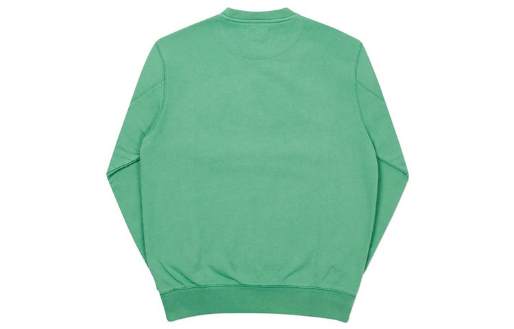 PALACE Unisex Logo Round-neck Sweatshirt Green P19CW011