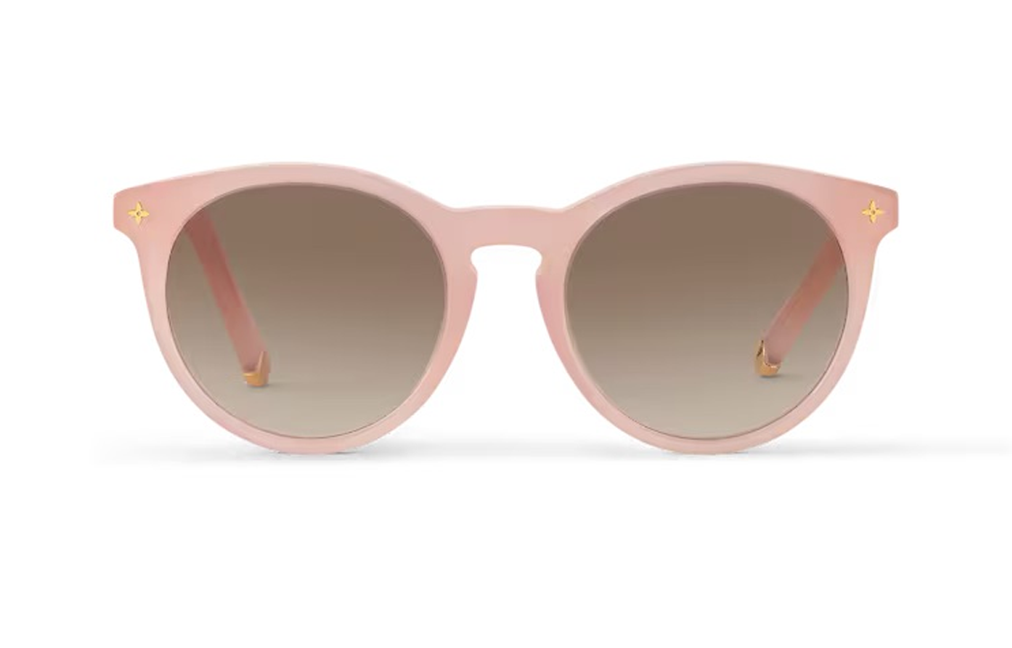 (WMNS) LOUIS VUITTON My Monogram Light Round Sunglasses 'Milky Pink Brown' Z2149E
