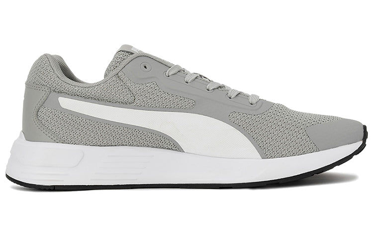 PUMA Taper Low-top Running Shoes White/Grey 373018-06