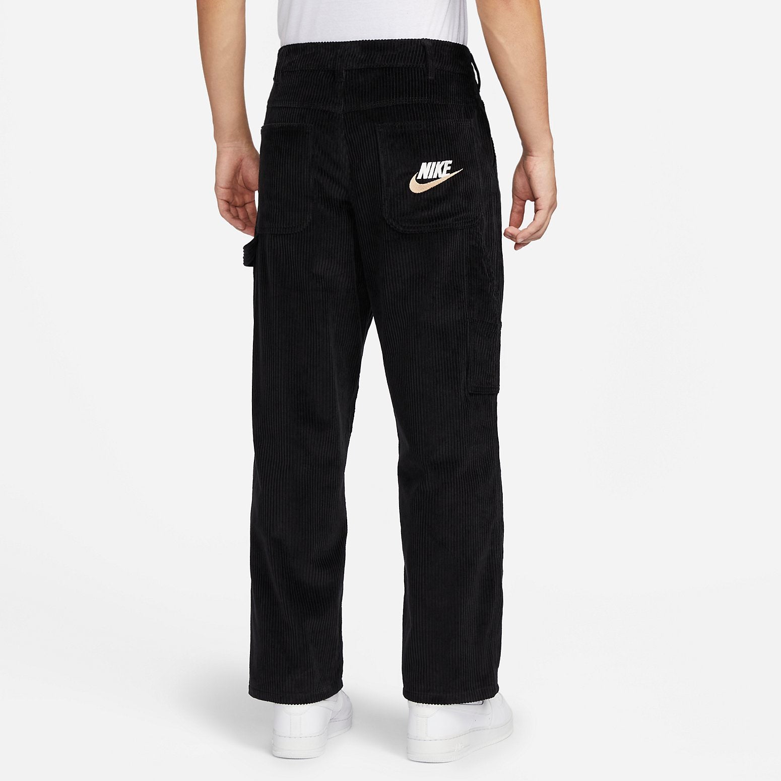 Nike Life Corduroy Cargo Trousers 'Black' HF0354-010