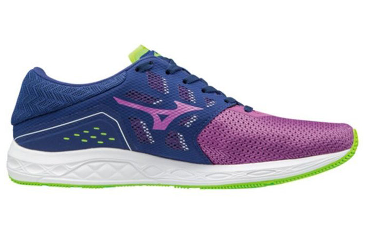 Mizuno Wave Sonic Low Tops Wear-resistant Purple J1GD173425