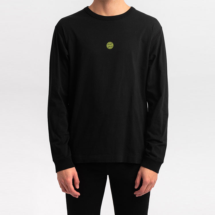 STONE ISLAND Back Printing Long Sleeves Unisex Black 711523484-V0029