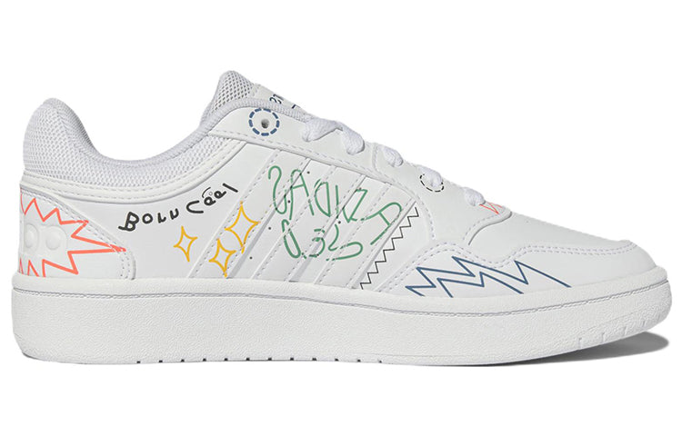 adidas Hoops 3.0 Doodle 'White' HP3165