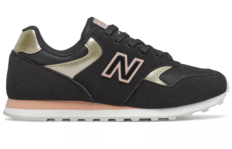(WMNS) New Balance 393 'Black Light Gold Metallic' WL393MTL