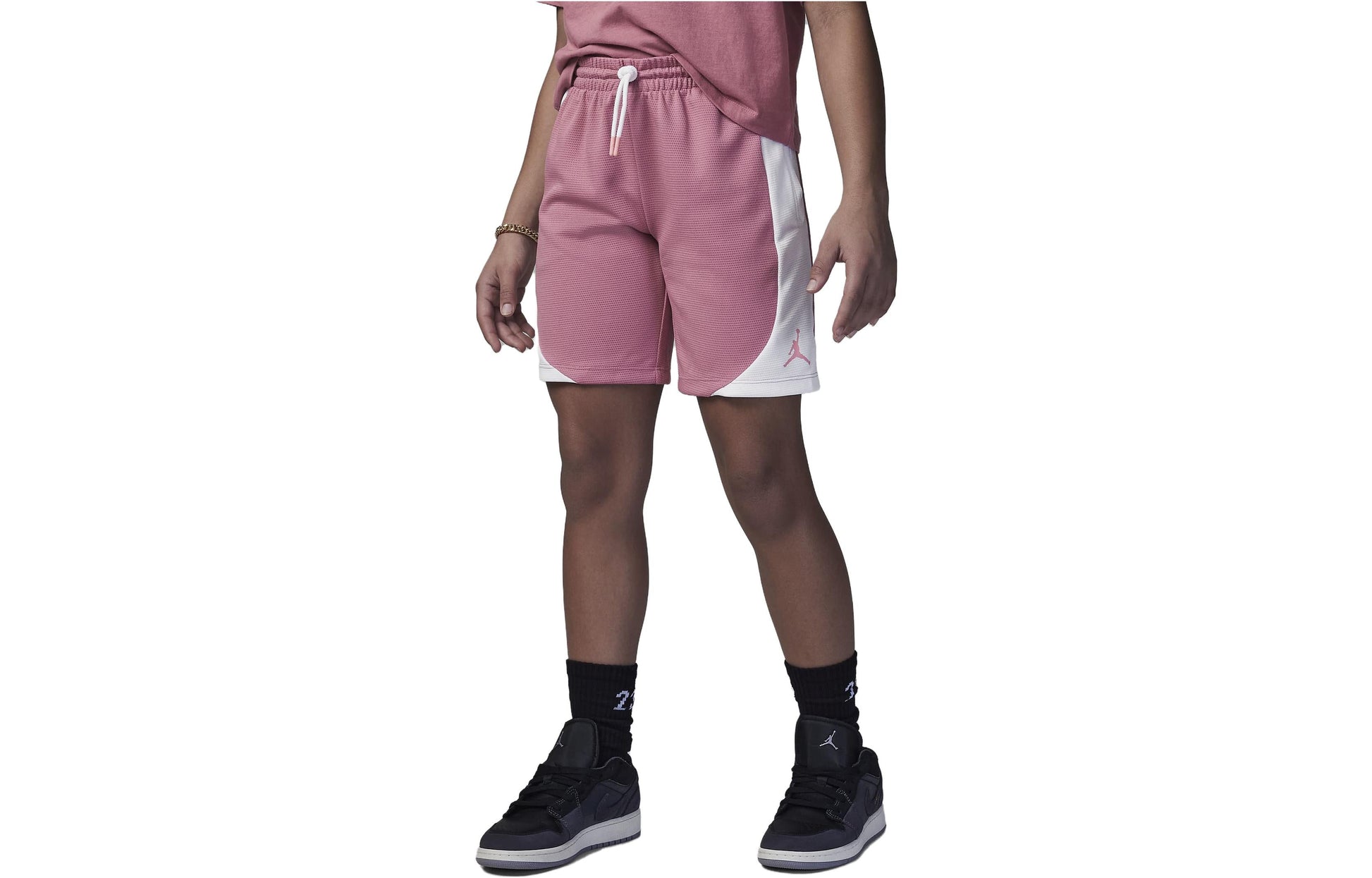 (GS) Air Jordan Sport Shorts 'Desert Berry' DX7382-665