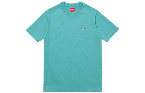 Supreme SS17 Small Box Tee Dusty Teal Logo Tee SUP-SS18-0190