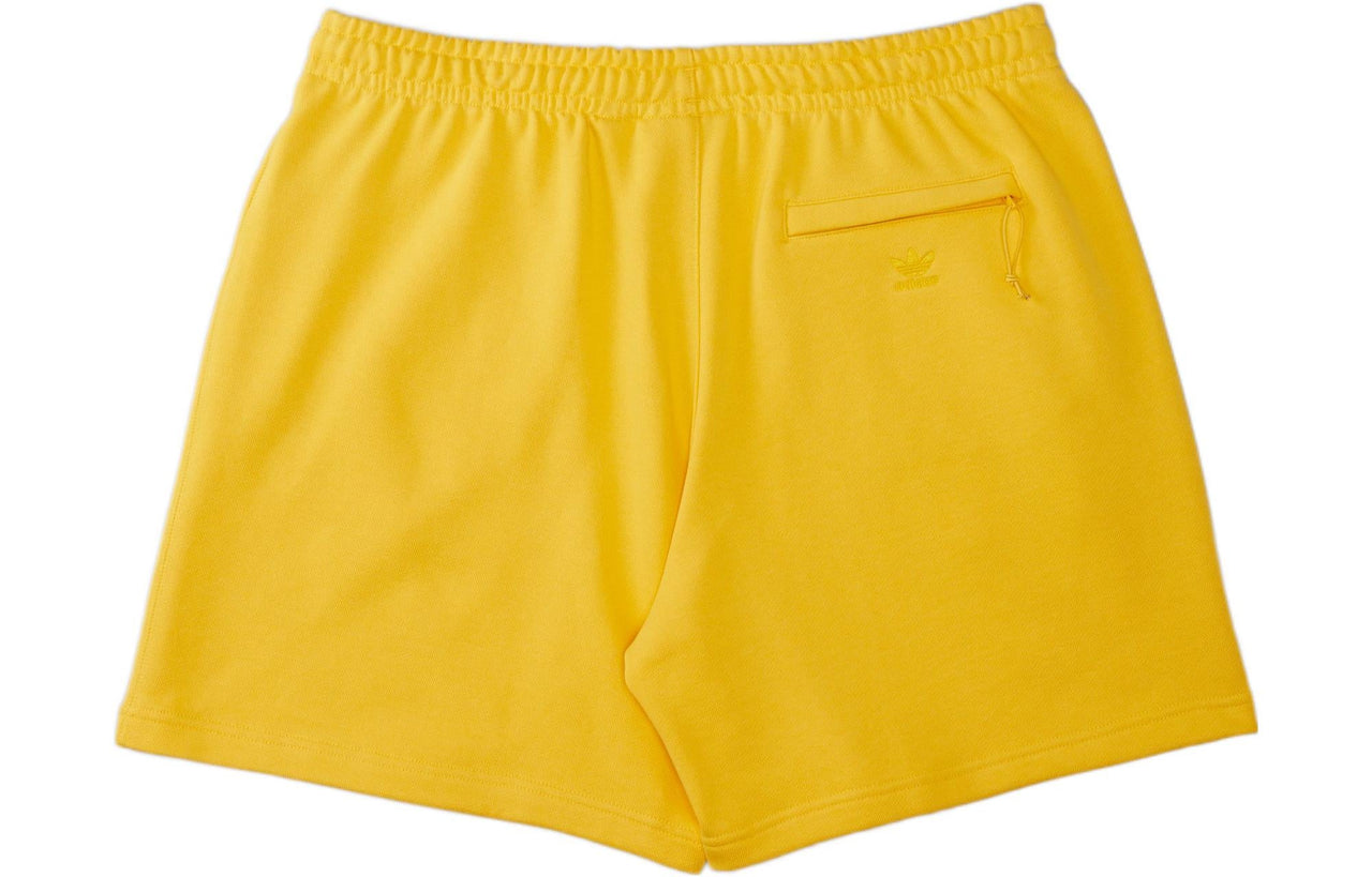 adidas x Pharrell Humanrace Small Logo Shorts 'Yellow' HJ7064