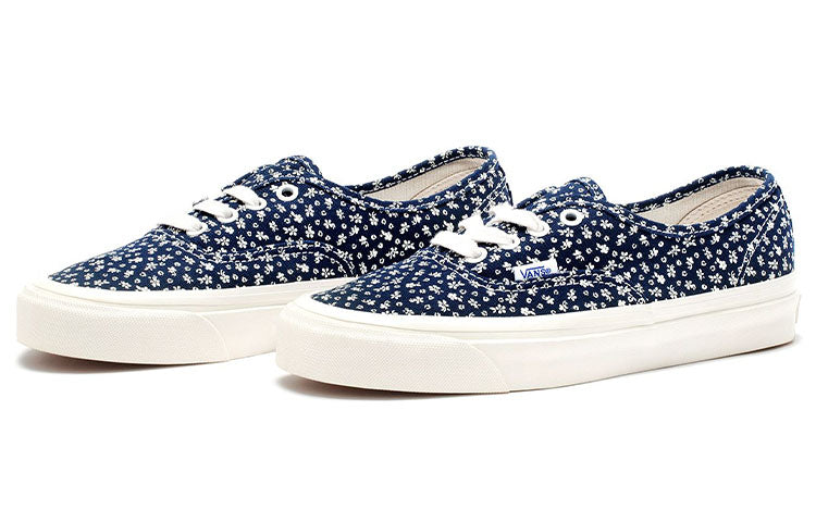 Vans Style 44 Low Tops Casual Skateboarding Shoes Unisex Blue White VN0A7Q5CNVY