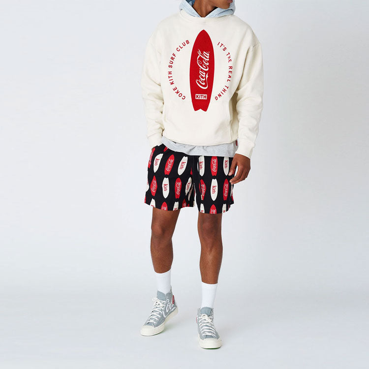 KITH x Coca-Cola Surf Board Print Hardaway Short 'Black' KH-009