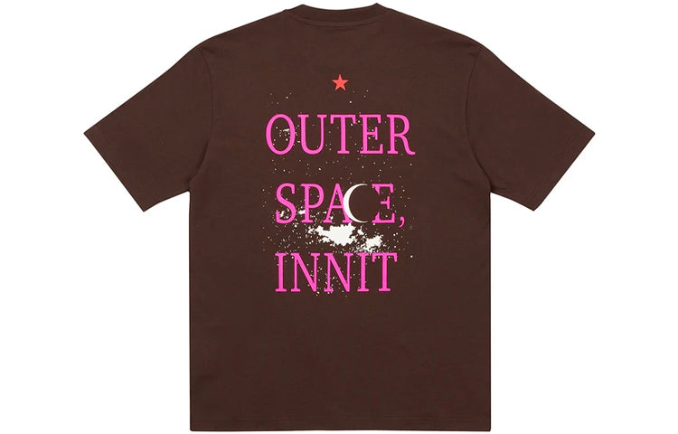 PALACE Outer Space Brown Alphabet Logo Short Sleeve Unisex P20TS065