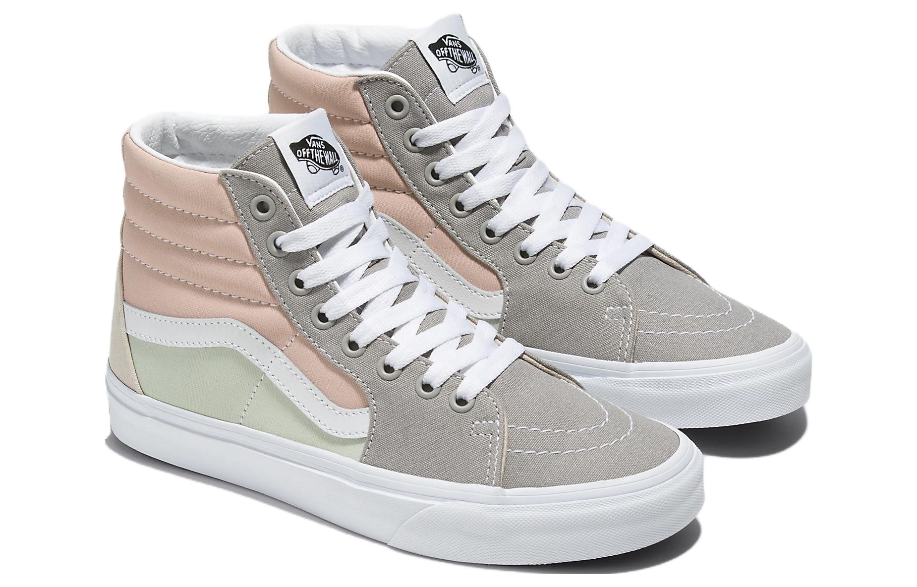 Vans Sk8-Hi 'Grey Green Pink' VN0007NSBMC