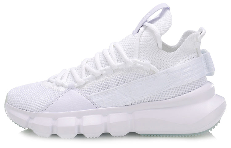 (WMNS) Li-Ning Essence 2 Lace Up Mid 'Snow White' AGBP024-1