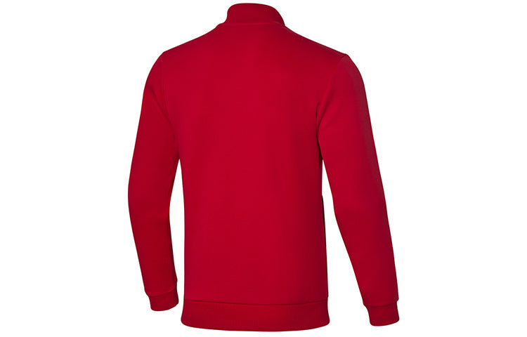 Li-Ning Athleisure Casual Sports Cardigan Stand Collar Red AWDQ039-4