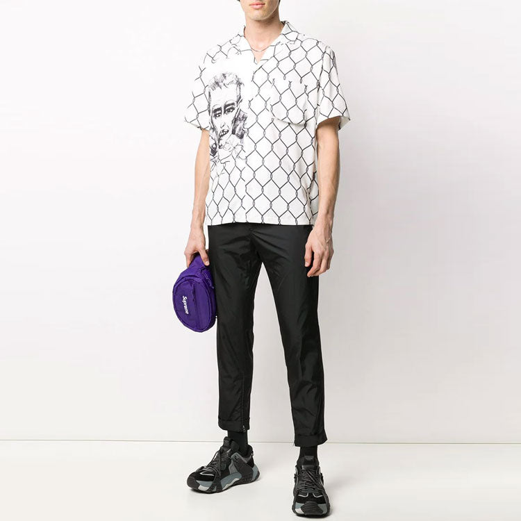 Off-White Printing Short Sleeve Shirt Version White OMGA103S20H870330110