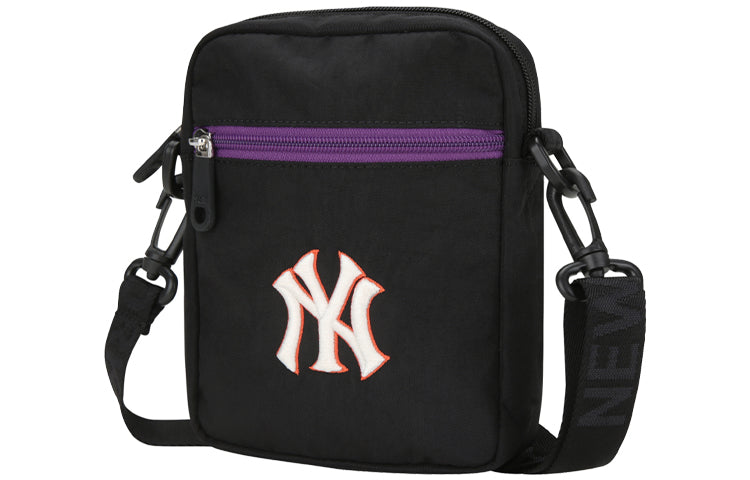 MLB Retro New York Yankees Logo Messenger Bag Black 32BGD5011-50L