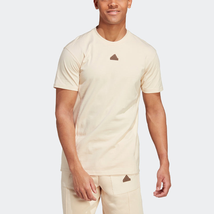 adidas Sportswear City Escape T-shirt 'Beige' IC9733
