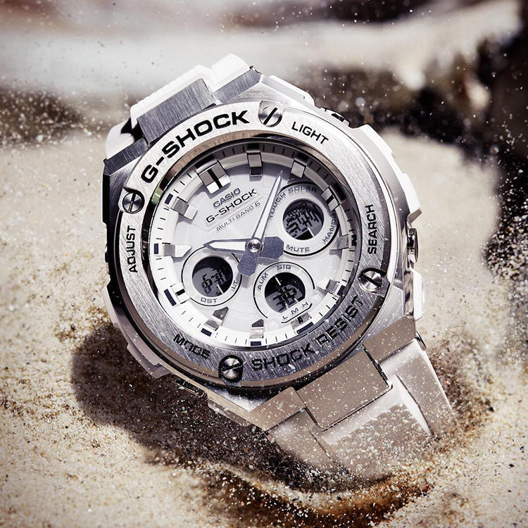 CASIO G-Shock Analog-Digital 'White' GST-W310-7A