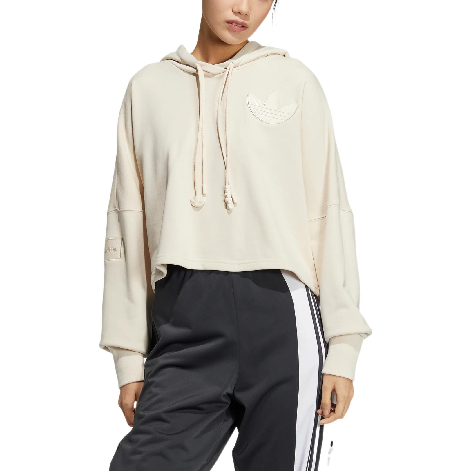 (WMNS) adidas originals Adicolor Hoodies 'Beige' HS1924