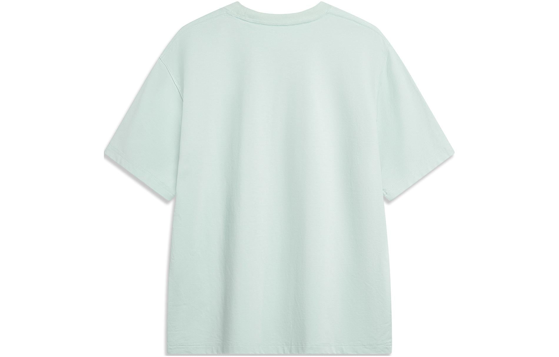 Li-Ning Floral Graphic T-shirt 'Light Green' AHSU315-2