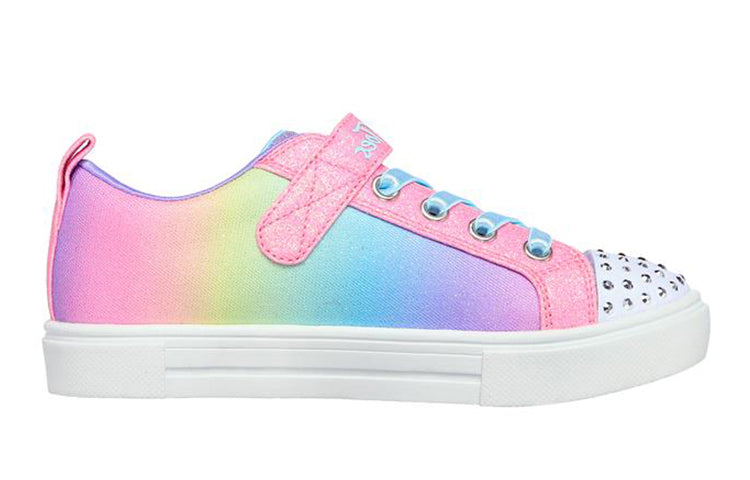 (GS) Skechers Twinkle Sparks 'Pink Blue White' 314797L-HPMT