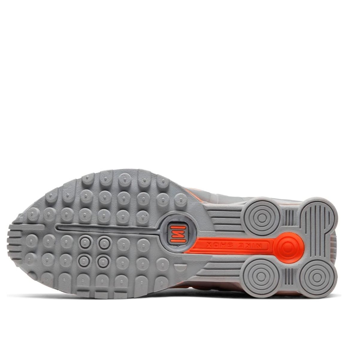 (GS) Nike Shox R4 'Light Smoke Grey Hyper Crimson' CW2626-001