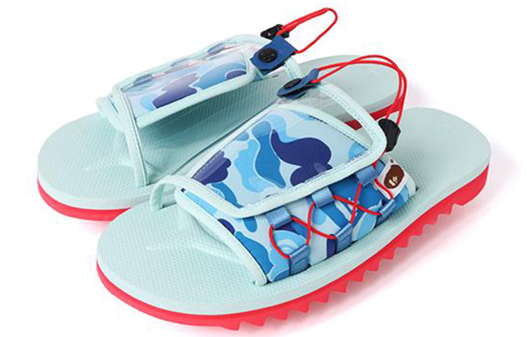 A BATHING APE Bape X Suicoke Dao 'Blue' 1F23-191-910BLUE