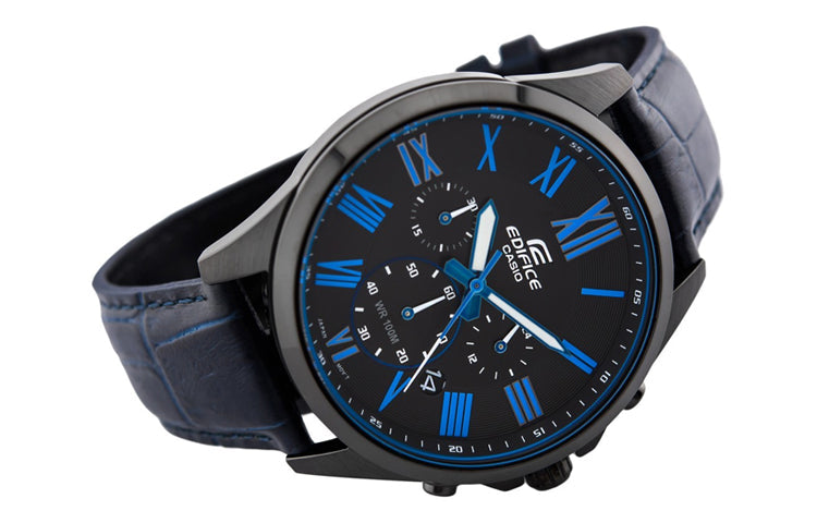 CASIO EFIDICE Men'ses Mens Blue/Black Analog EFV-500BL-1B