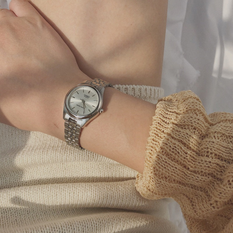 Casio Retro Fashion Casual Analog Watch 'Silver Blue' LTP-1177A-2AJH