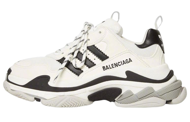 (WMNS) Balenciaga Triple S Sneaker x Adidas 'White' 710020W2ZB19112