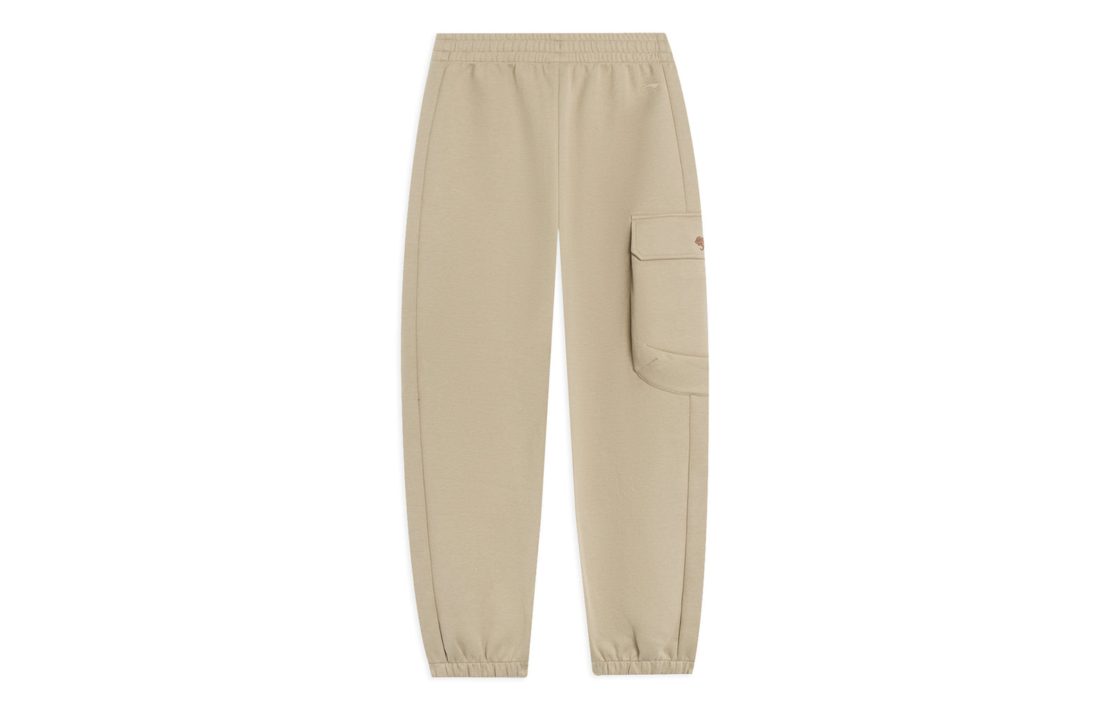 Li-Ning x Disney Zootopia Embroidered Logo Joggers Sweatpants 'Khaki' AKLT393-2