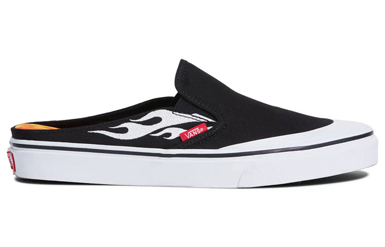 Vans A$AP Worldwide x Pacsun x Classic Slip-On Mule 'Black White Flame' VN0A4P3U7HC