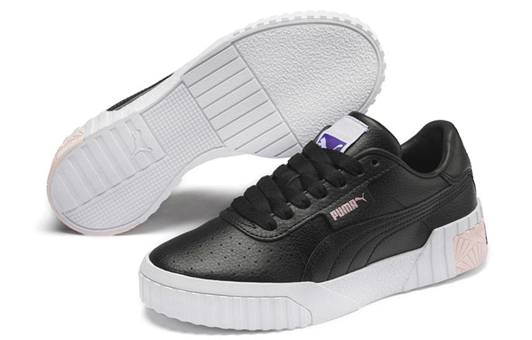 PUMA Youth's Cali Black/White/Pink 372843-10