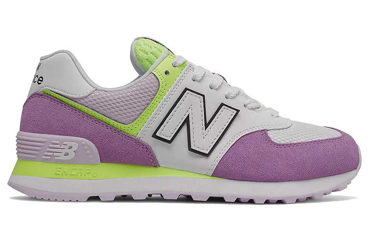 (WMNS) New Balance 574 'Purple Bleached Lime Glow' WL574GY2