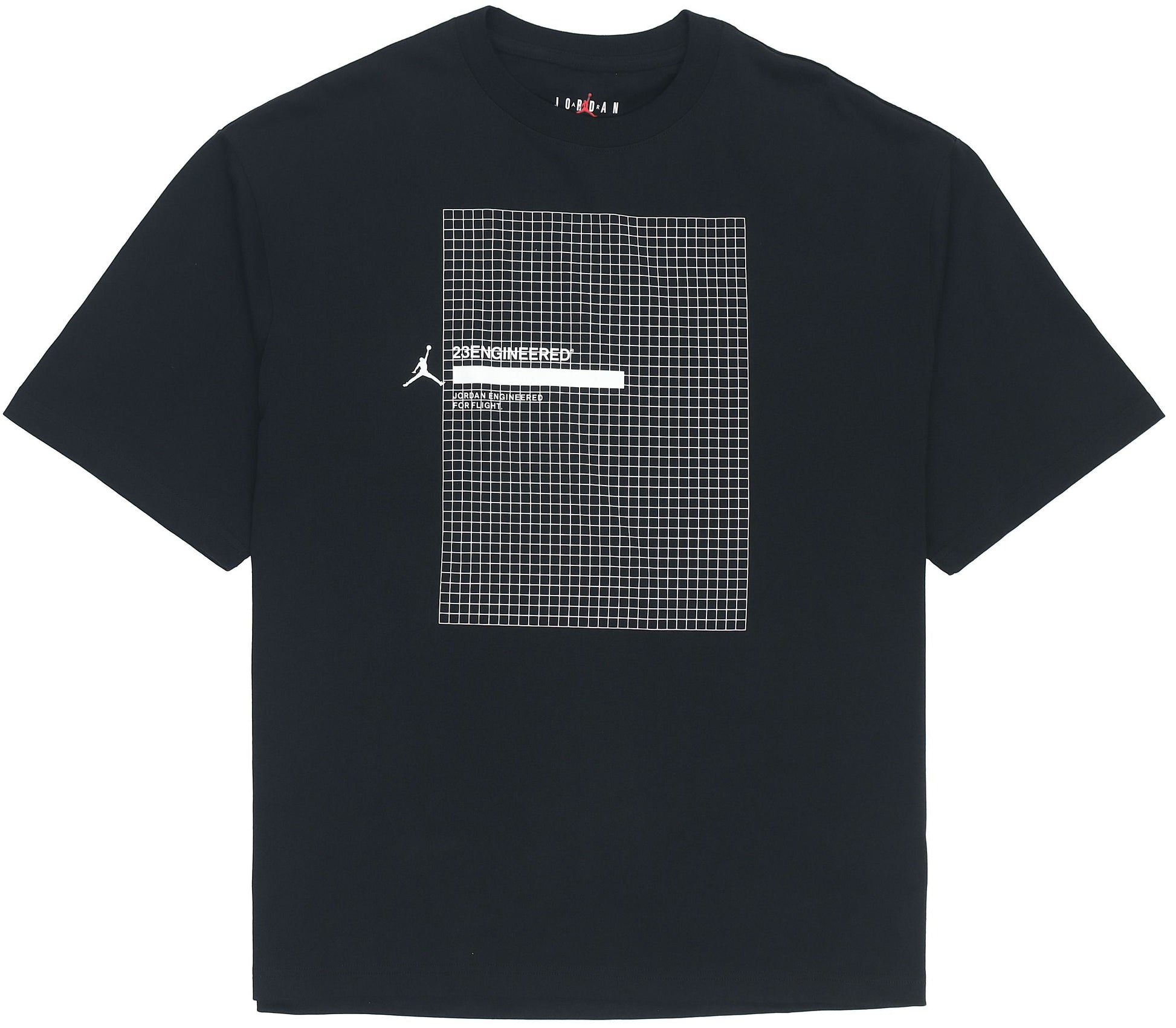 Air Jordan 23 Engineered mesh Sports Round Neck Short Sleeve Black DA9870-010