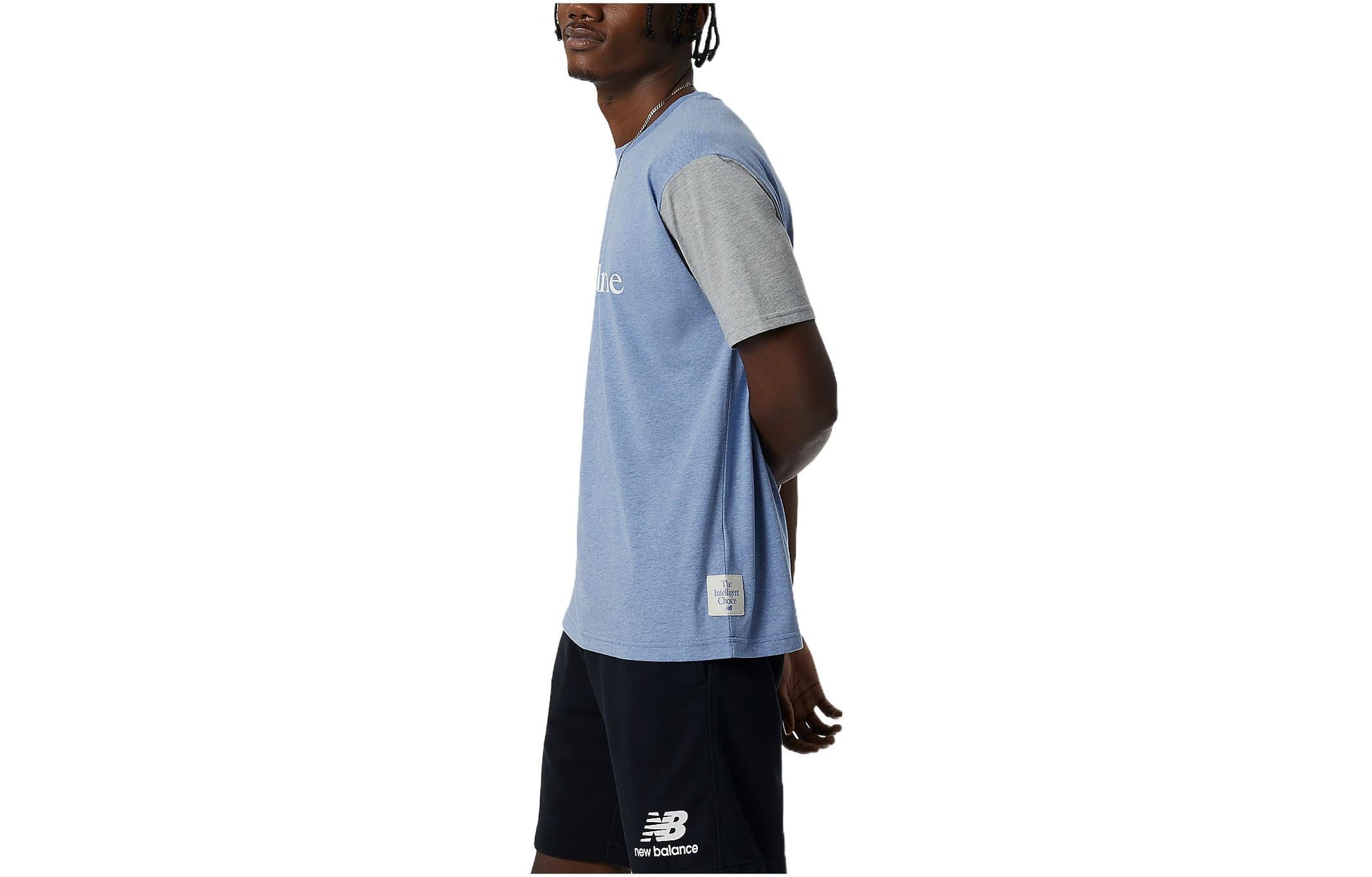 New Balance Essentials Pure Balance T-shirt Asia Sizing 'Light Blue' MT21566-NHR