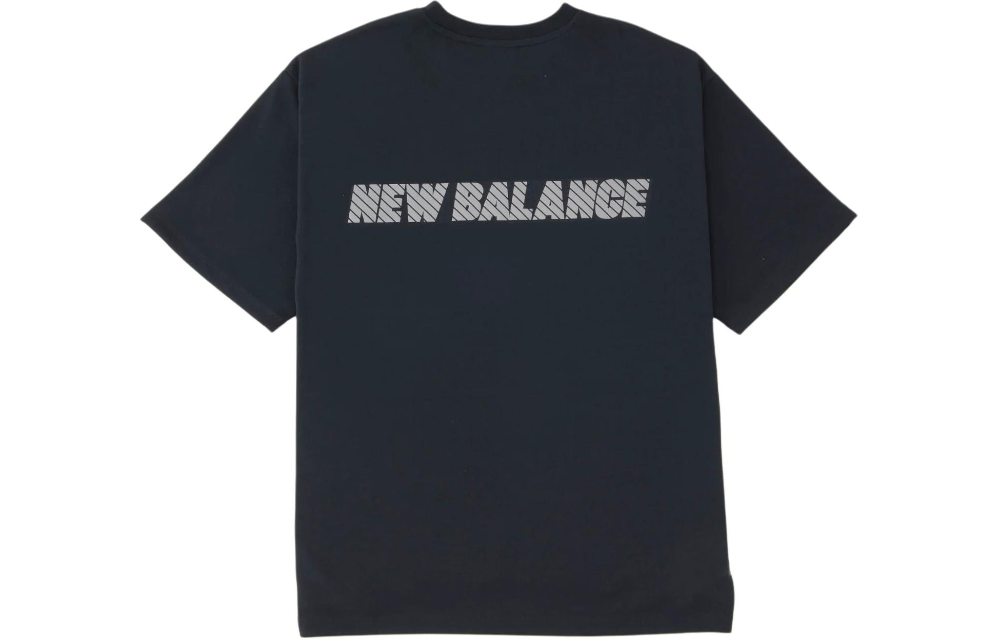 New Balance MET24 Reflection NB Logo T-Shirt Asia Sizing 'Black' AMT45005-BK