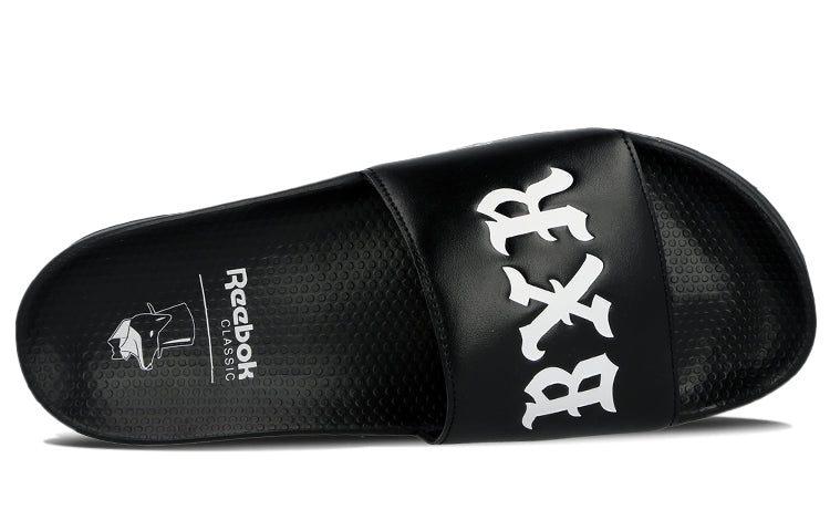 BXR x Reebok Classic Slide Athleisure Casual Sports Shoe Unisex Black V66799