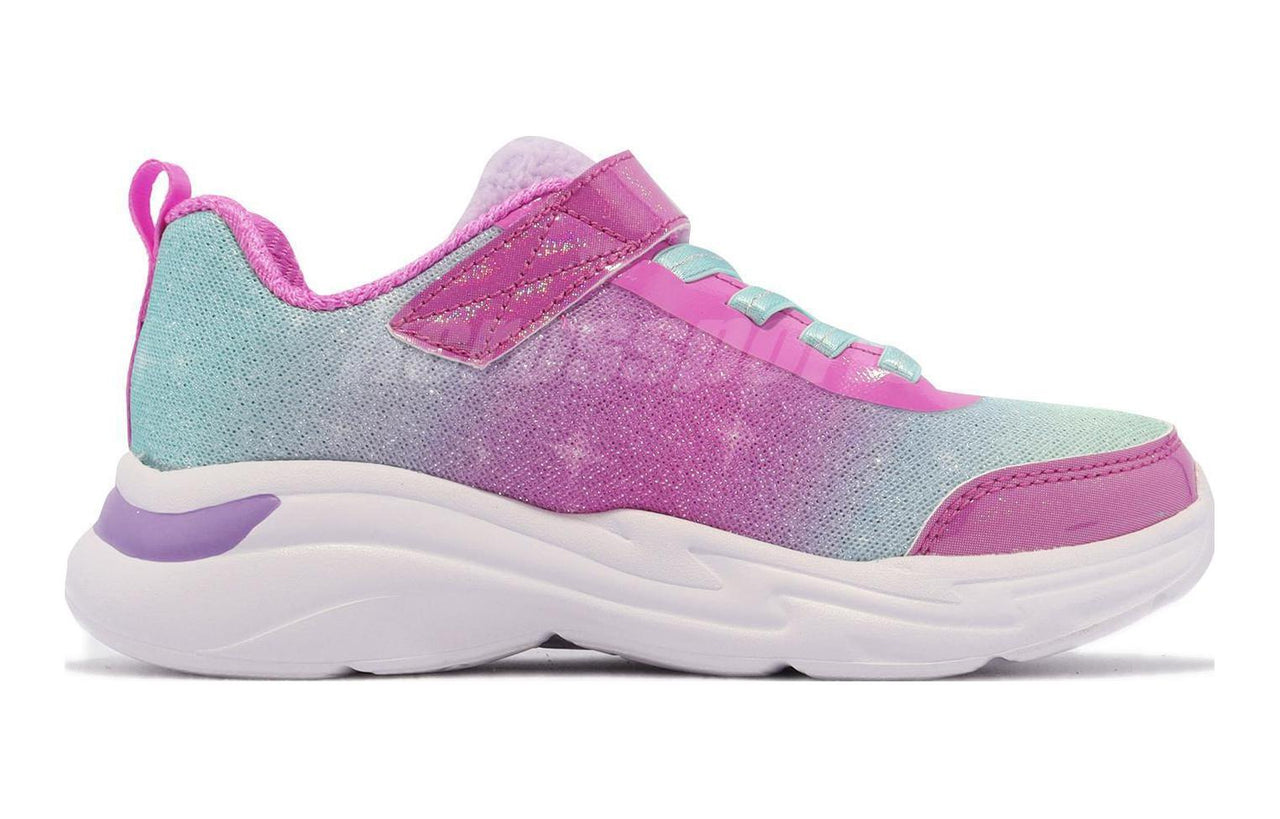 (PS) Skechers Skechers Sunggle Sneaks Shoes 'Pink Blue Purple' 302216-LPKMT