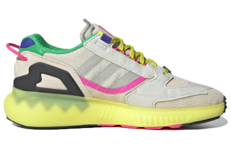 (WMNS) adidas ZX 5000 Boost 'Wonder White Acid Yellow' GV7704