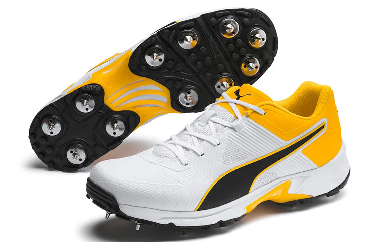 PUMA Spike 19.1 White/Yellow 105509-05