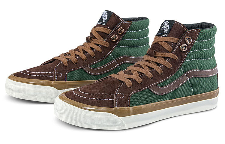 Vans OG SK8-HI LX 'Green Brown' VN0A5FBFBGS