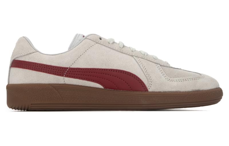 PUMA Army Trainer Suede 'White Gray Red' 388156-02