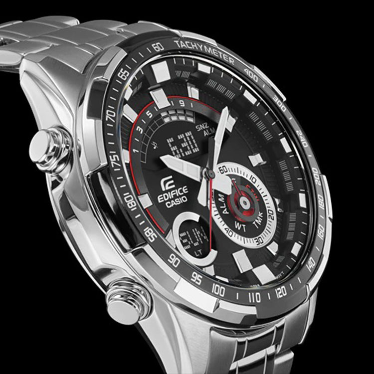 CASIO EDIFICESeries Men'ses Mens Black Analog ERA-600D-1AV