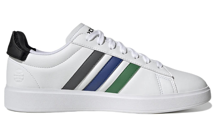 adidas Grand Court 2.0 'Green Blue Grey Stripe' GW7172