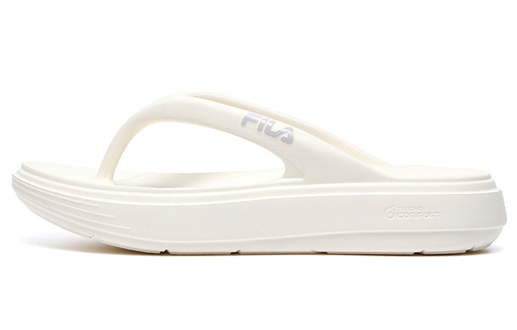 (WMNS) FILA Velvet Slide 'White' F12W226510FGD