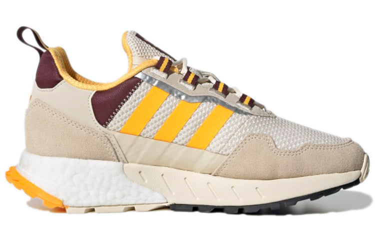 (WMNS) adidas ZX 1K Boost 'Wonder White Solar Gold' H00442