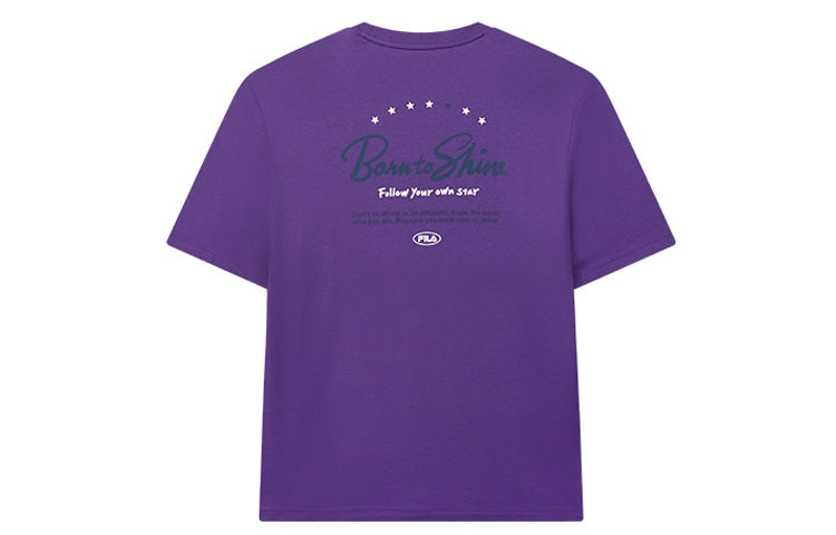 FILA Unisex Born To Shine Printing Purple F71U028104F-VT