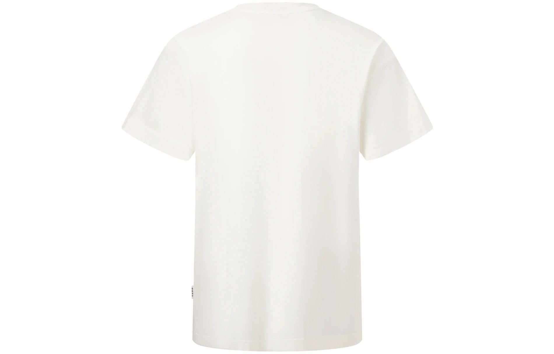 Li-Ning Floral Graphic T-shirt 'Creamy White' AHST147-1