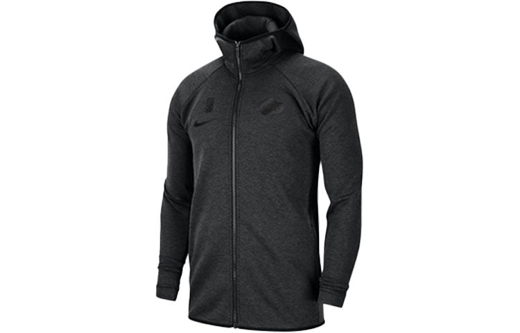 Nike Los Angeles Lakers hooded Casual Sports Running Jacket Black AT8657-032
