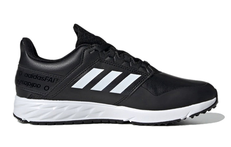 (GS) adidas Fortafaito J 'Black White' EF8226